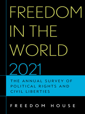 cover image of Freedom in the World 2021